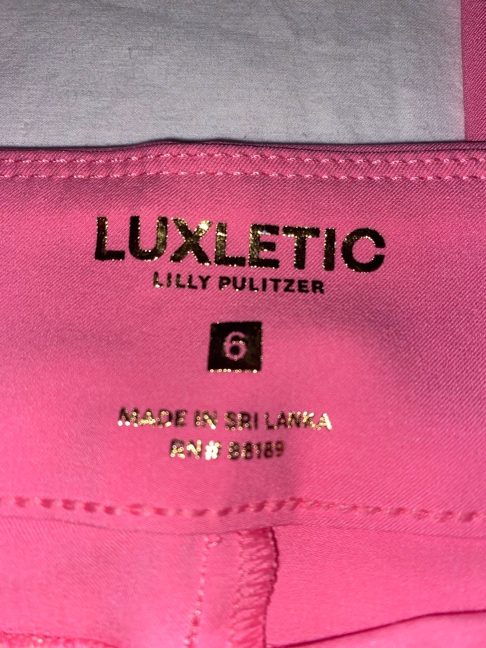 Lilly Pulitzer Bright Pink Ponte Pull-On Skinny Pants - Picture 4 of 10